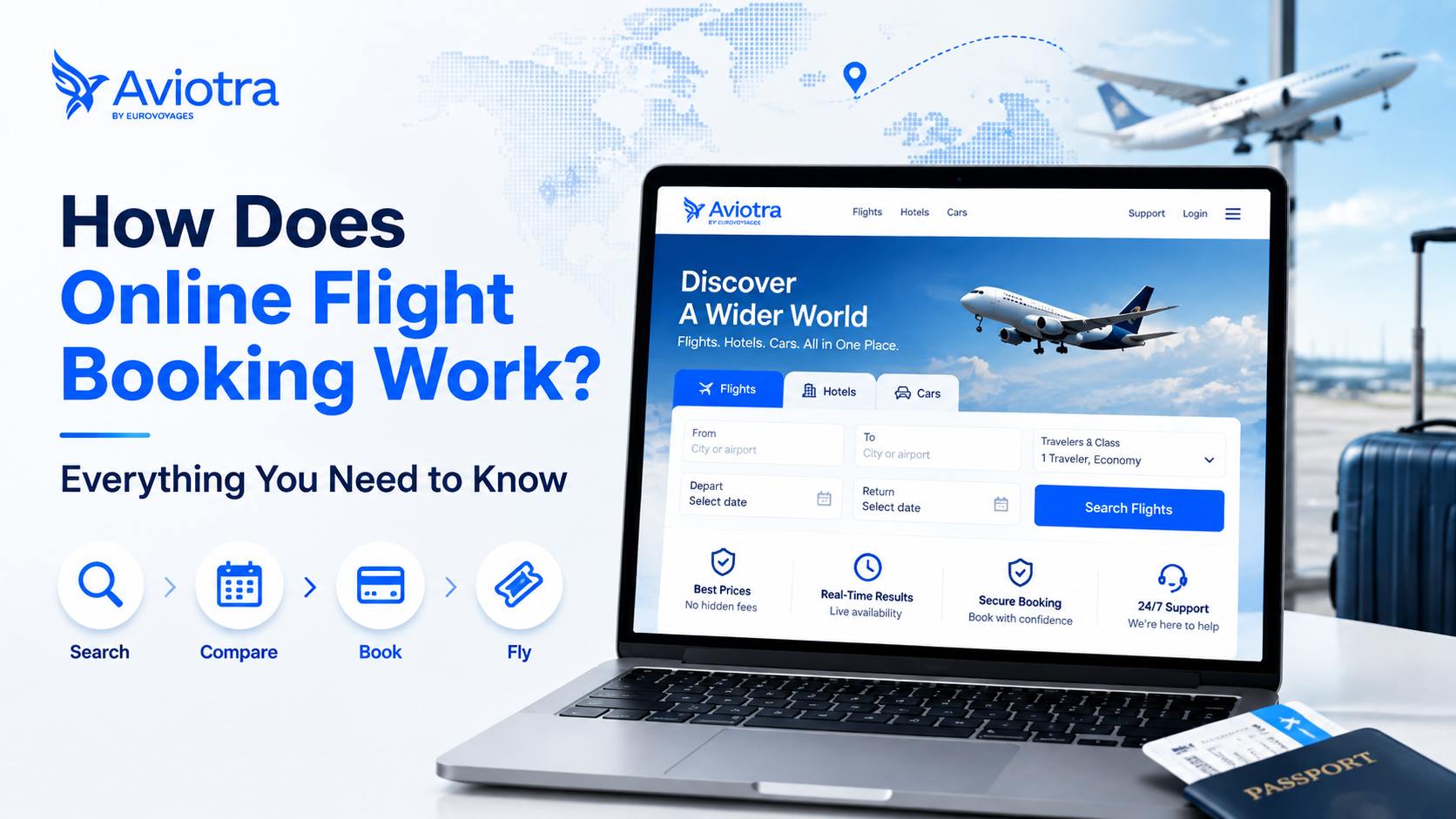 How Does Online Flight Booking Work? Everything You Need to Know