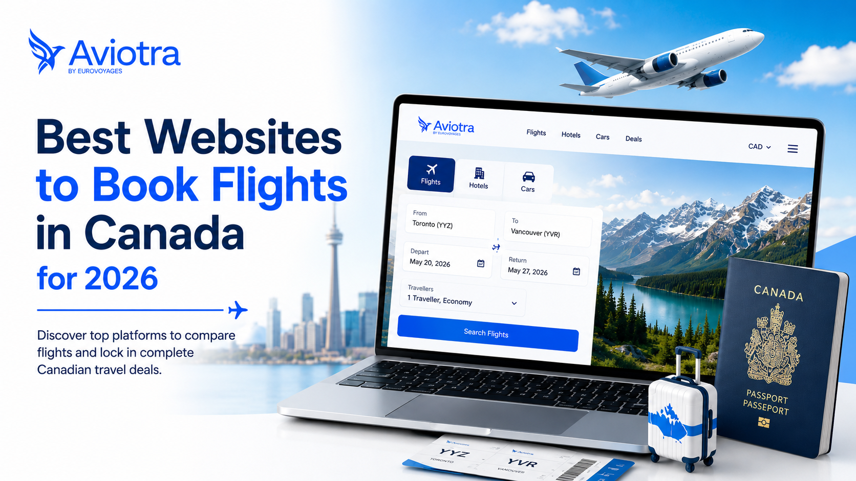 Best Websites To Book Flights In Canada